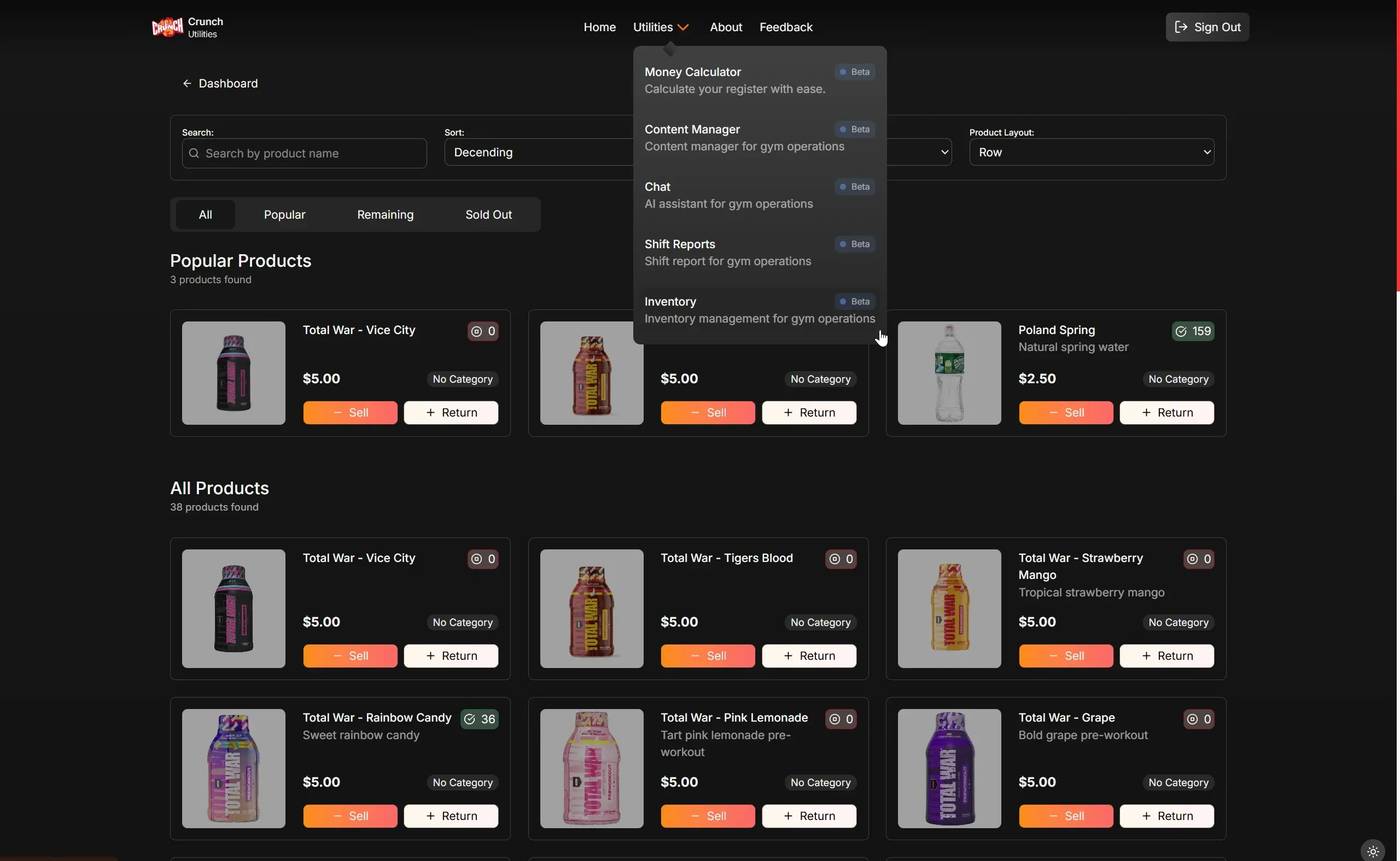 fitness-dashboard